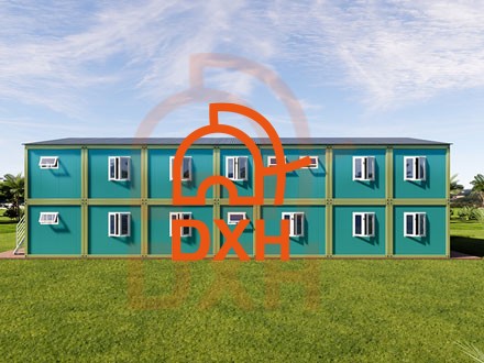 2-Story Modular Dormitory in Guyana